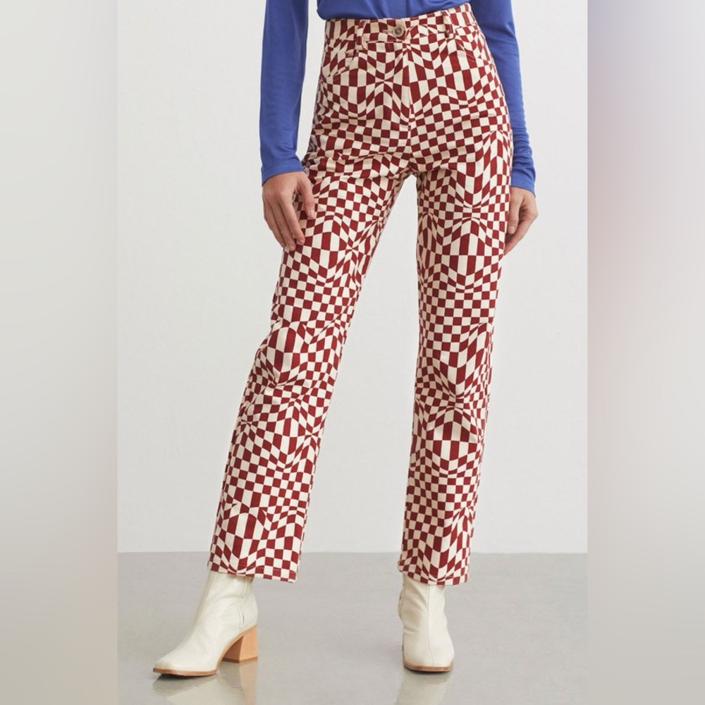 Paloma Wool Realmonte Pants - Red Psychedelic